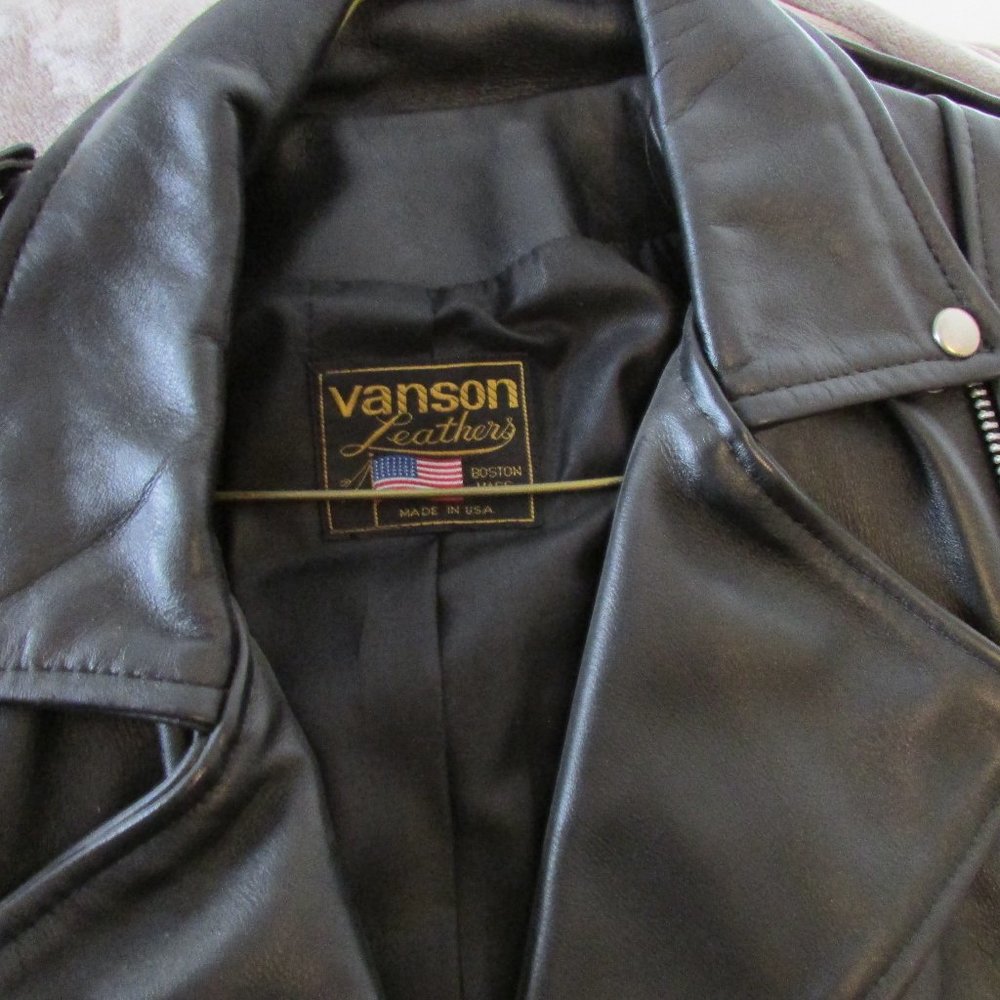 Vanson Leather Motorcycle Jacket